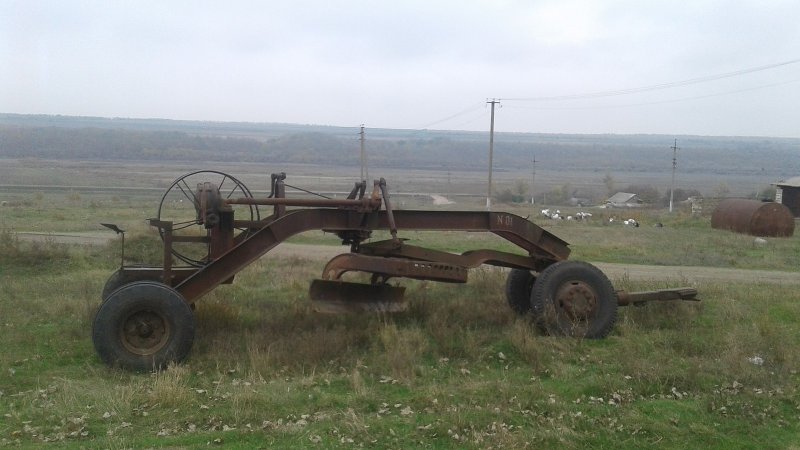Грейдер прицепной д-20бм