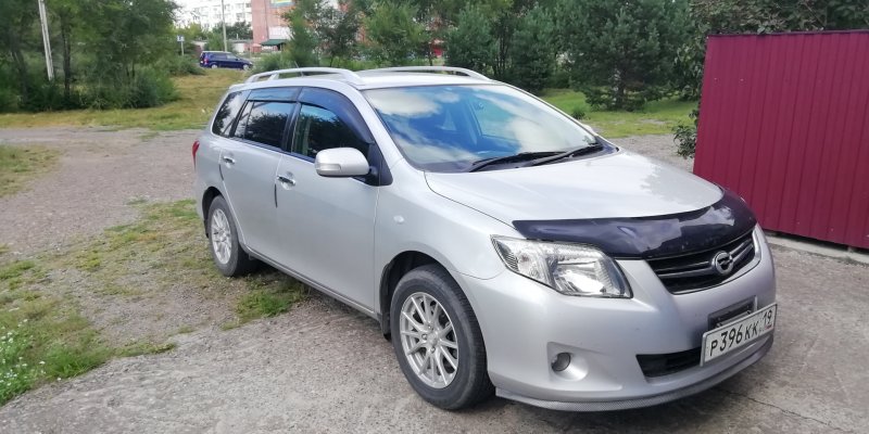 Work emotion 17 на Toyota Fielder 2009