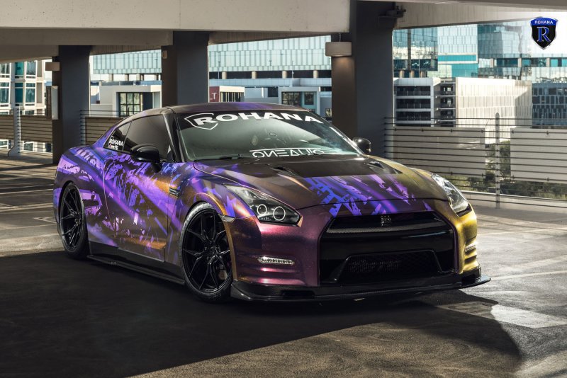 Nissan GTR r35 Wrap