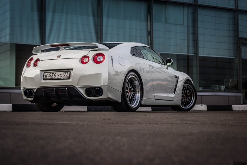 Nissan GTR r35 тюнинговый
