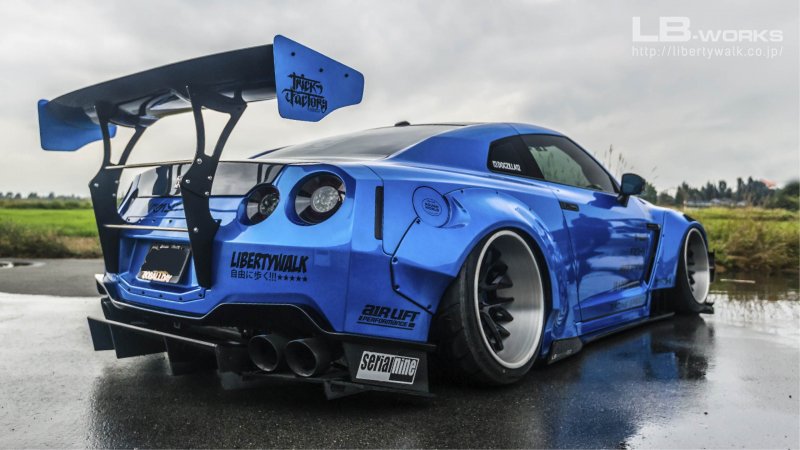 Nissan gt-r r35 Liberty walk