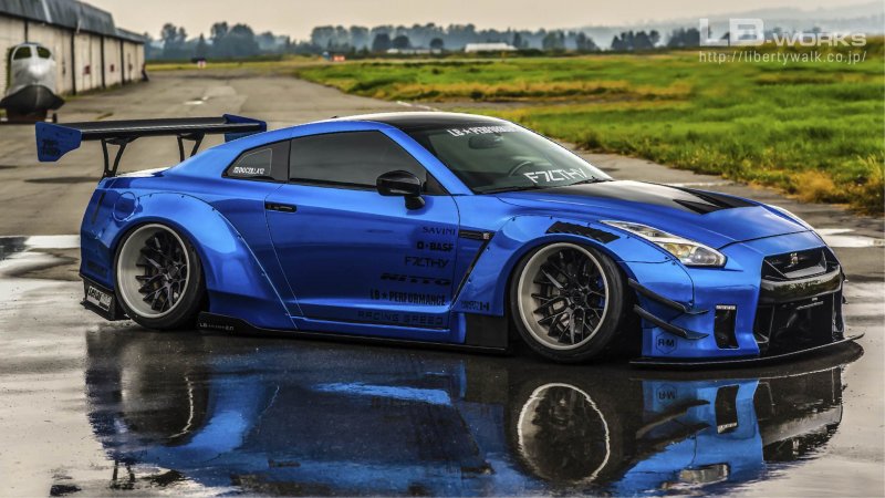 Nissan GTR 35 Liberty walk