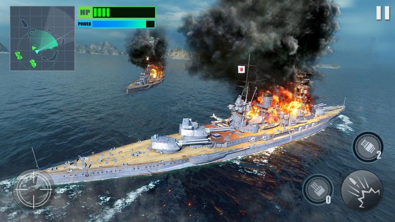 World of Warships геймплей
