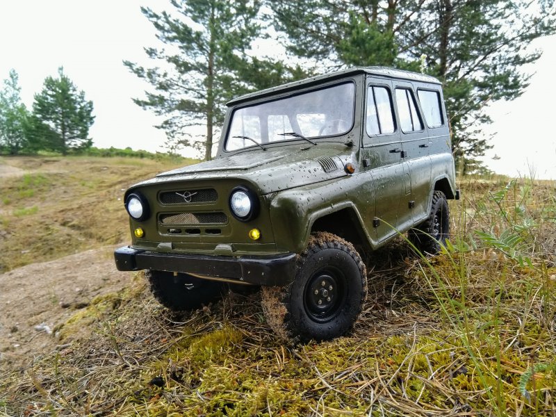 УАЗ 469 Хантер RC модель
