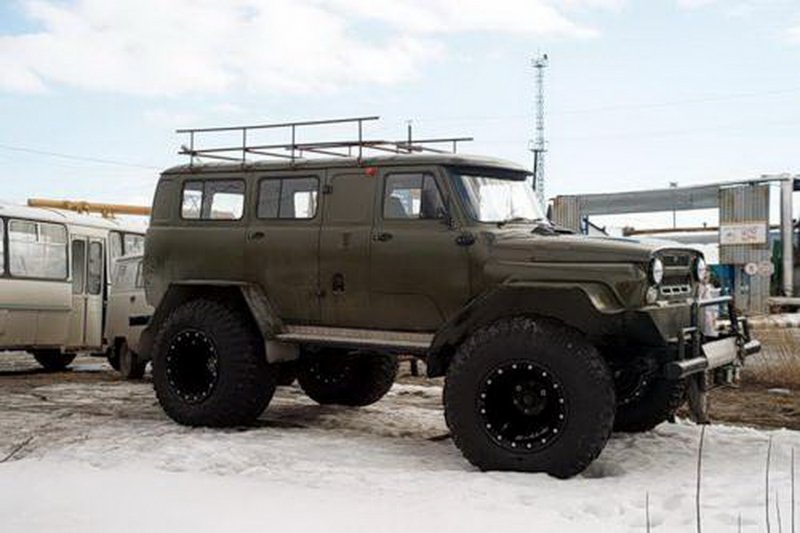 УАЗ из ГАЗ 66