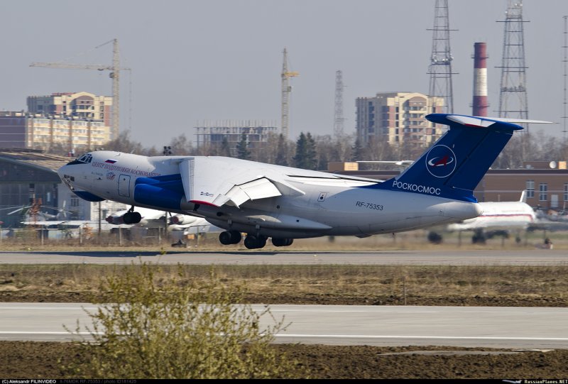 Самолет-лаборатория ил-76 МДК
