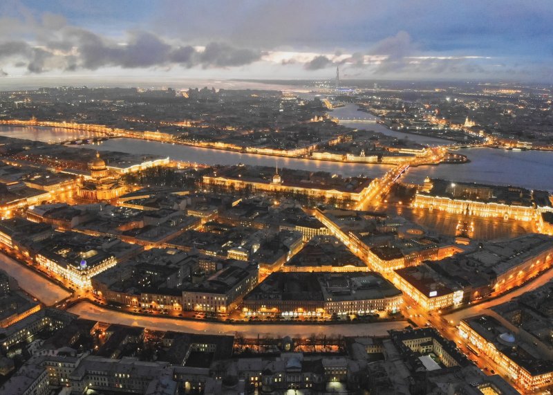 Аэросъемка в Санкт-Петербурге