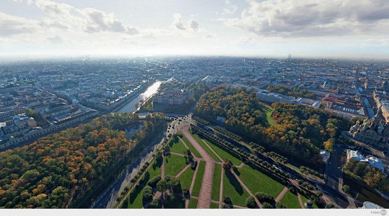 Съемка с квадрокоптера Санкт-Петербург