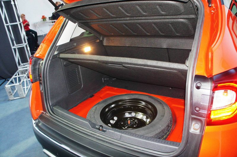 Renault Kaptur багажник запаска
