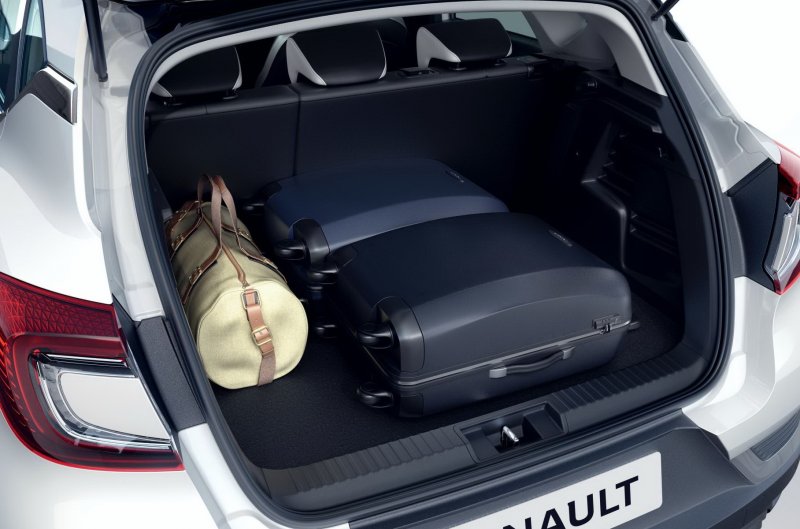 Renault Captur 2020 багажник