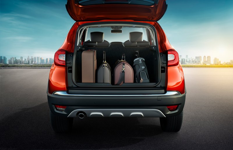 Renault Captur багажник
