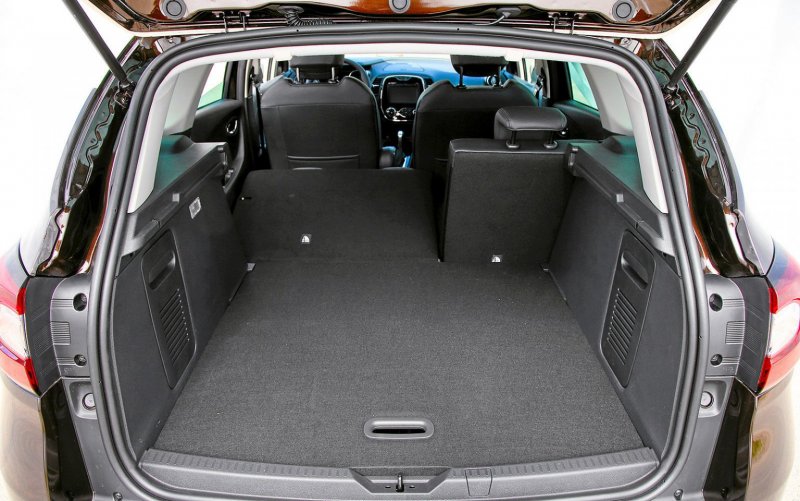 Renault Captur багажник