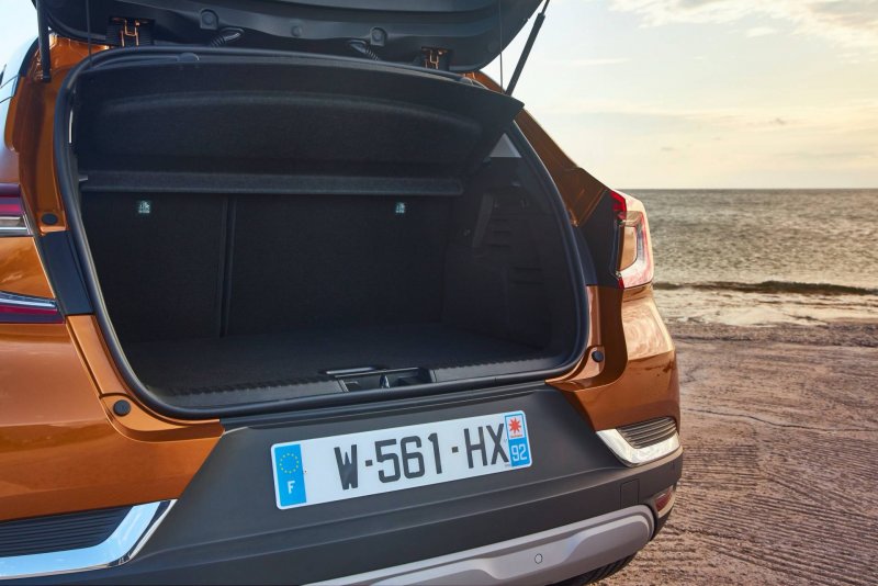 Renault Captur 2020 багажник