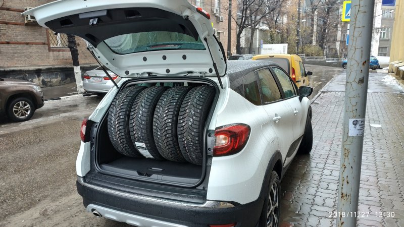 Renault Каптур багажник