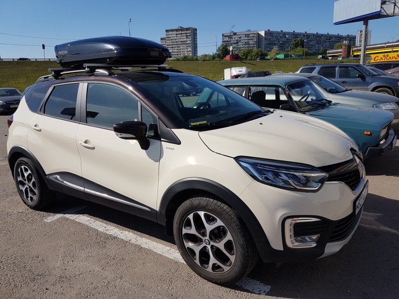 Renault Captur рейлинги