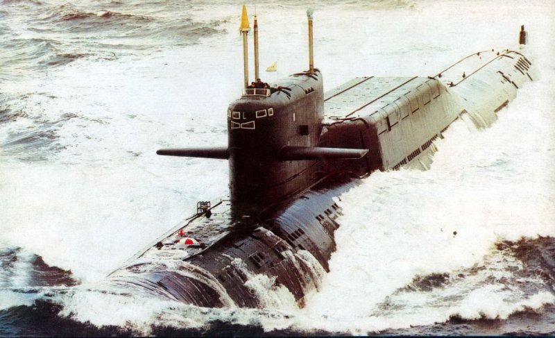 Подводная лодка РПКСН 667 Б