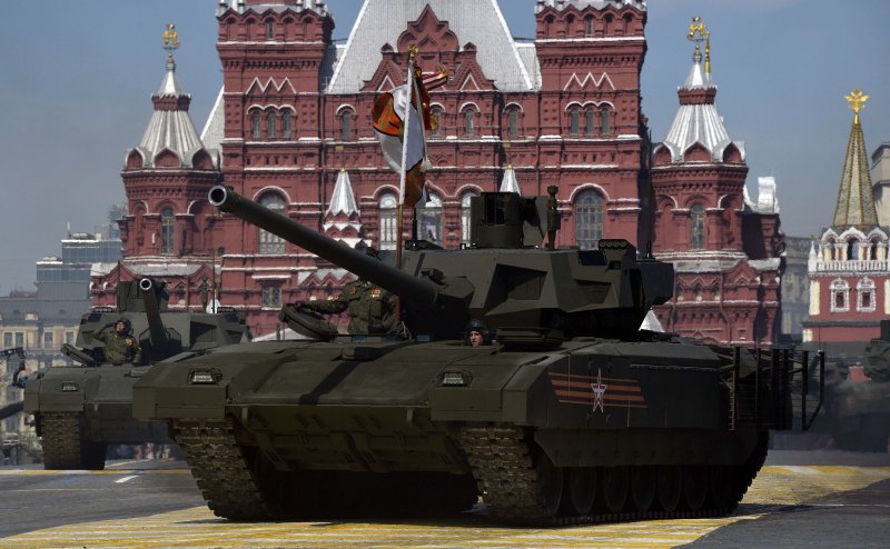 Танк т-14 Армата на параде
