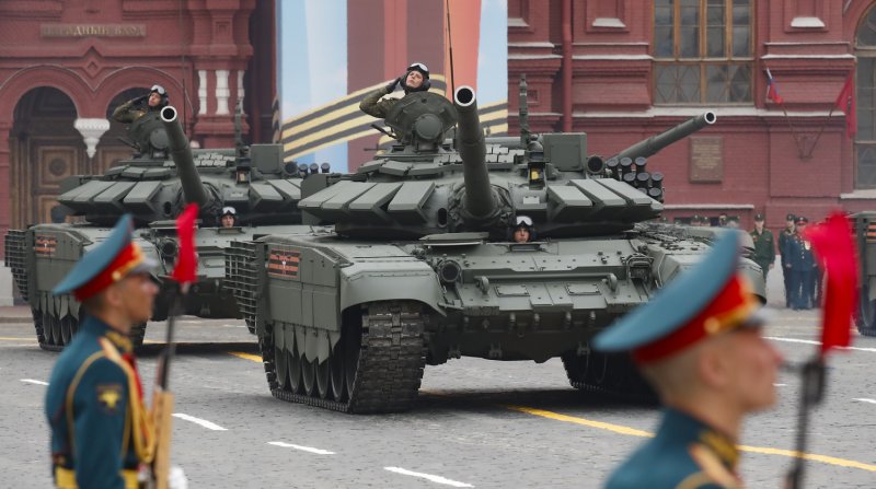 Танк т-34 на параде Победы