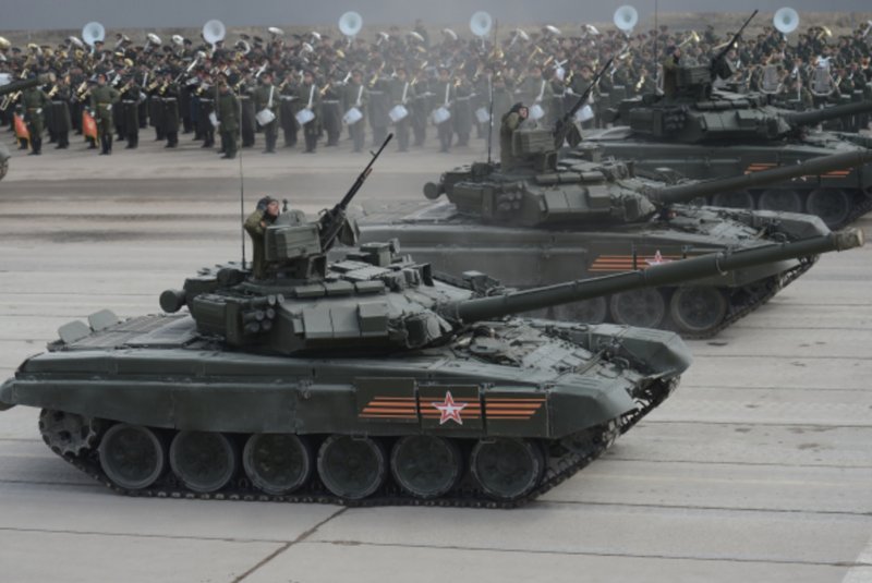 Танк т-14 Армата на параде