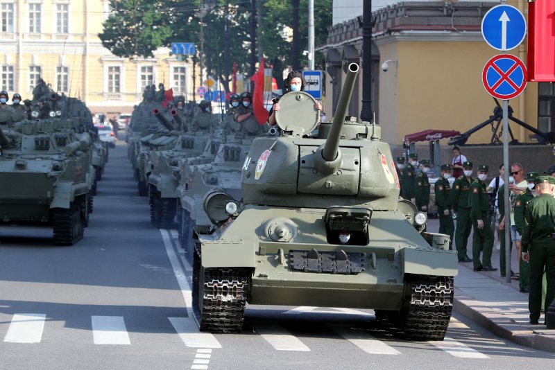 Танк Армата для парада в Москве