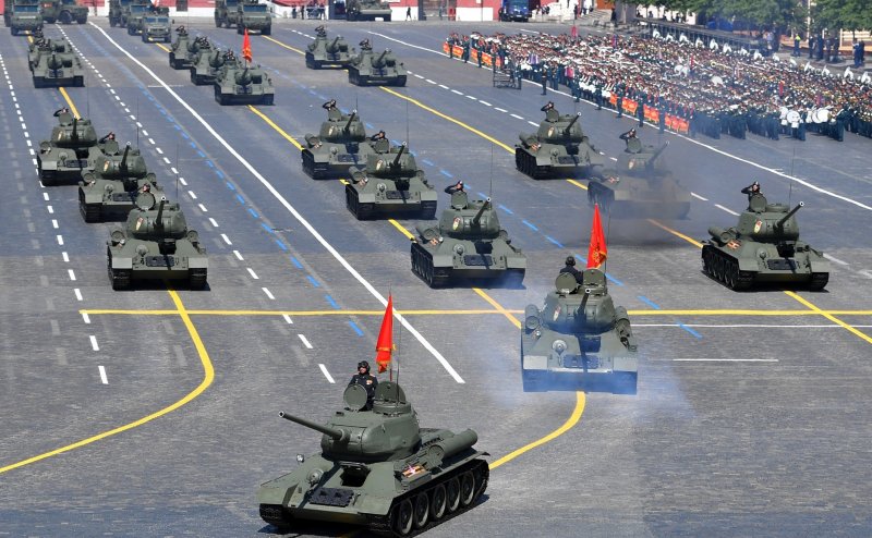 Военный парад в Москве 2020