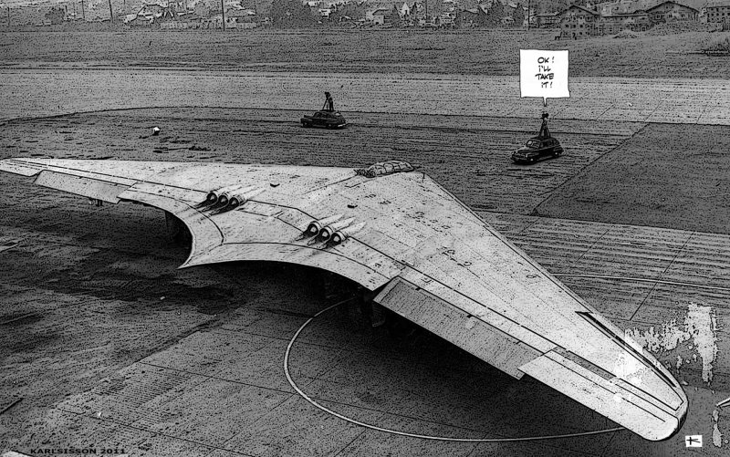 Летающее крыло Horten ho 229