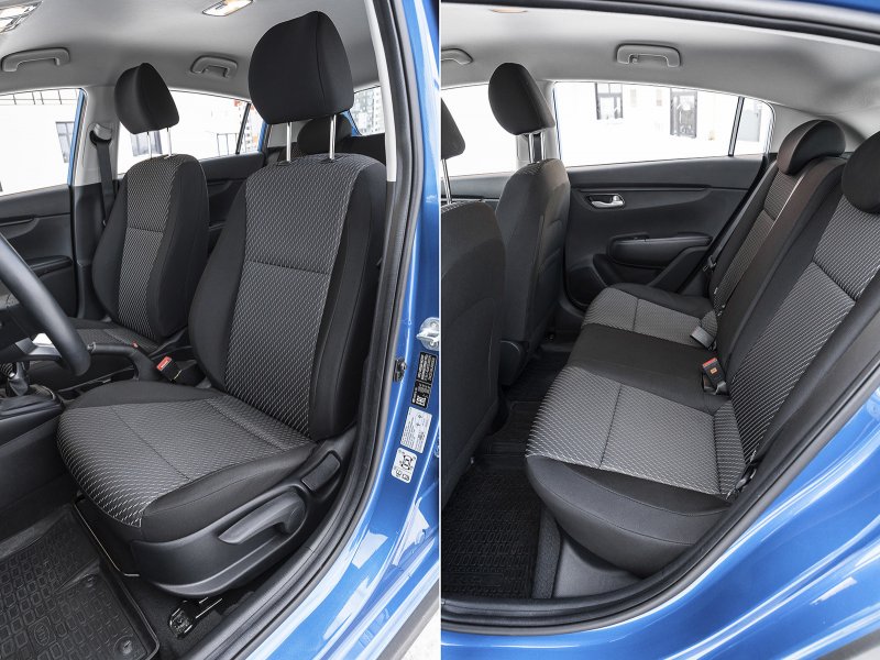 Kia Rio 2014 салон сиденья