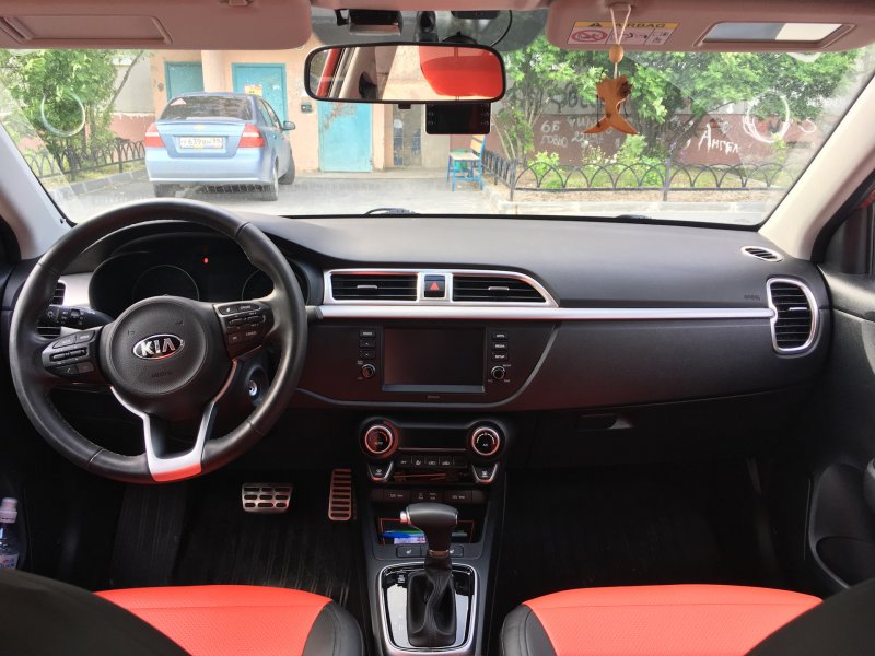 Kia Rio x-line салон