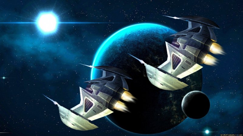 Шайбообразные космические корабли