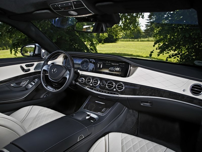 Mercedes Benz s class w222 салон