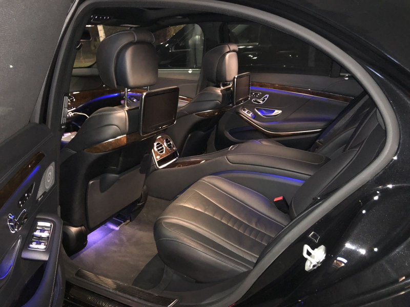 Mercedes Benz s class w222 салон