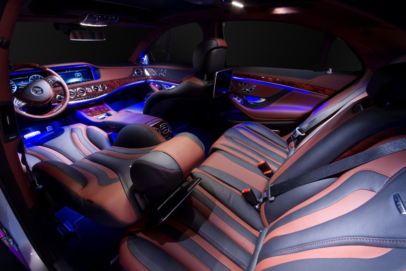 Mercedes Benz s63 w222 салон