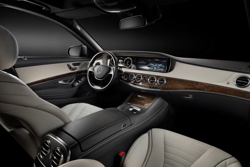 Мерседес s class w222 салон