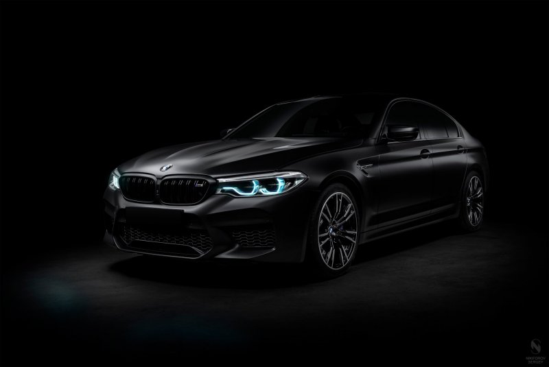 BMW m5 f90 Competition Black