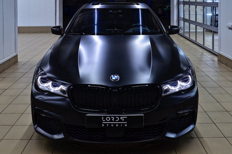 BMW 7 g11 Black Satin Matt
