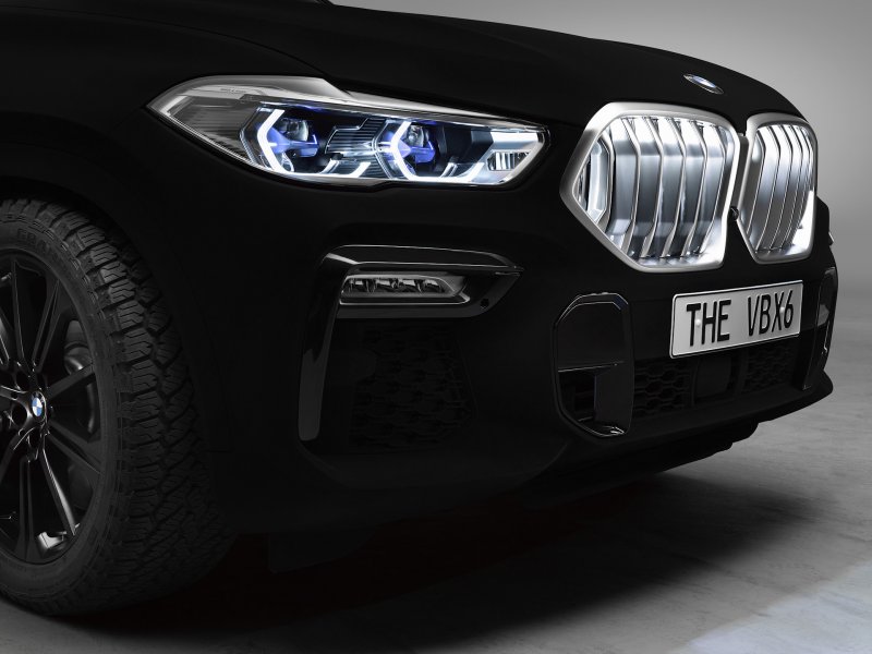 BMW x6 Vantablack