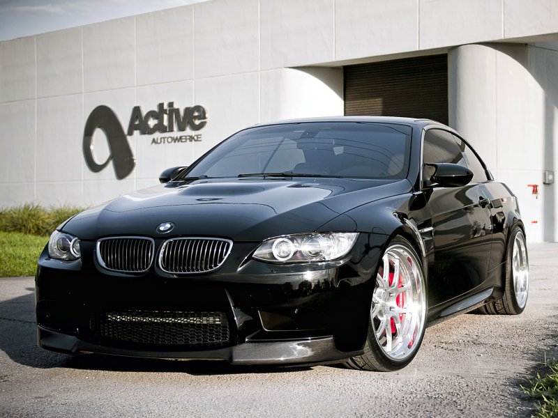 BMW e93 черная