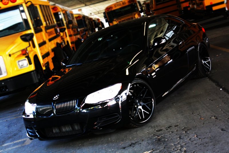 BMW e92 335i Black