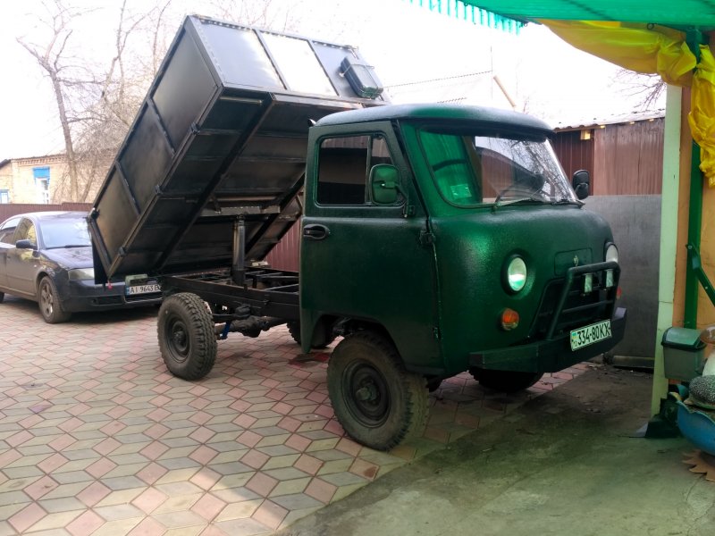 Самосвал из УАЗ 452г