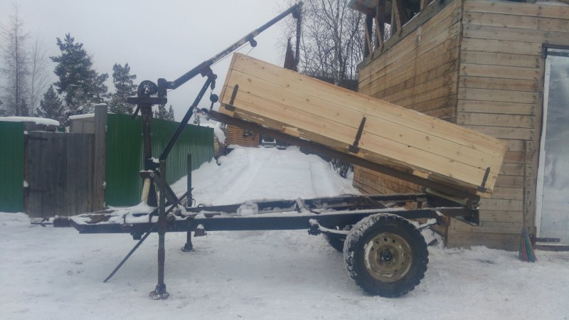 УАЗ 3303 С прицепом