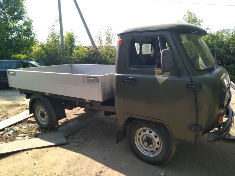Алюминиевые борта на УАЗ 3303