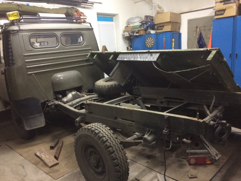 Самосвал из УАЗ 3303