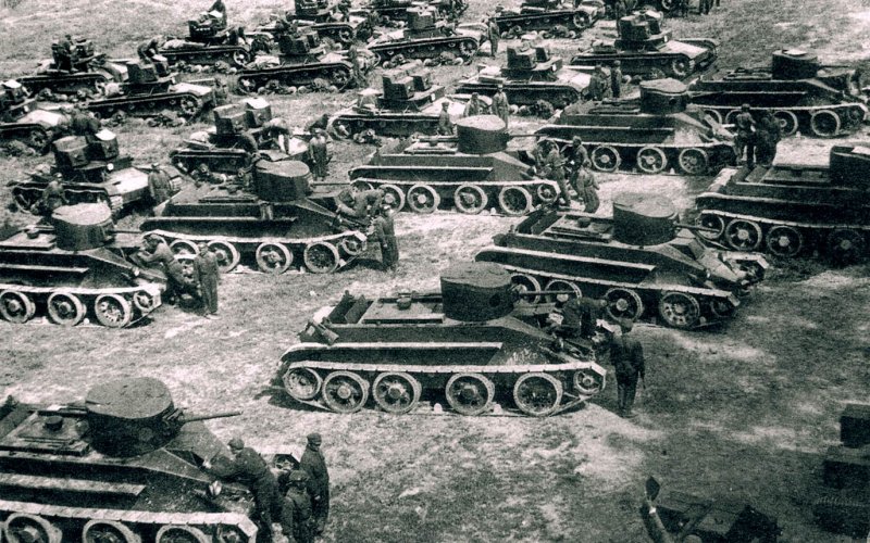 Танк СССР 1941 года ВОВ