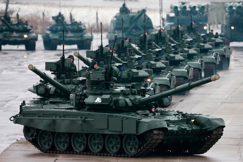 Танковые войска РФ т90