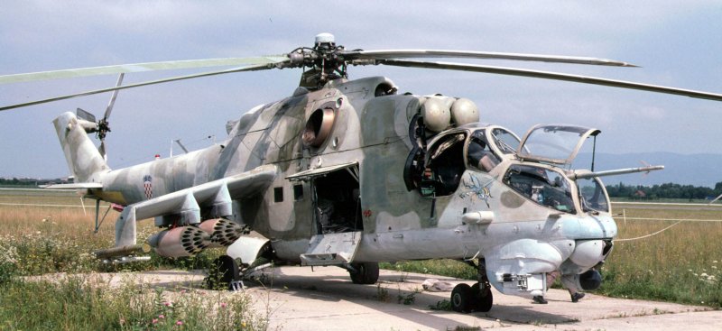 Боевой вертолёт ми-24