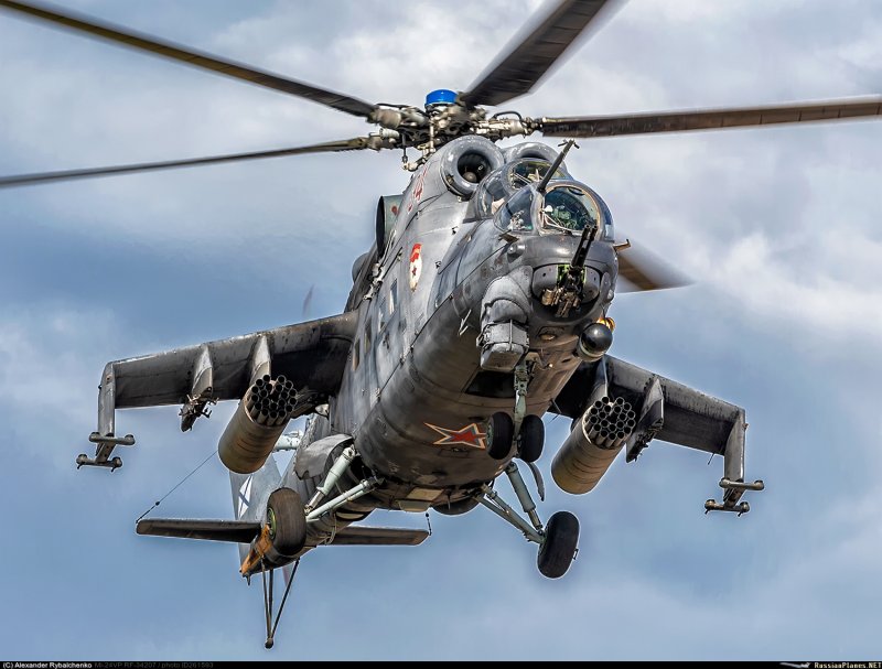 Вертолет "ми - 24в/ВП"