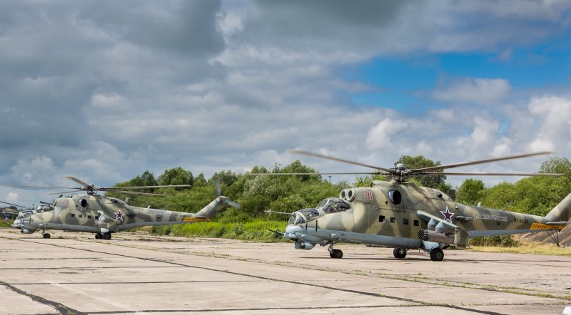 Вертолет "ми - 24в/ВП"