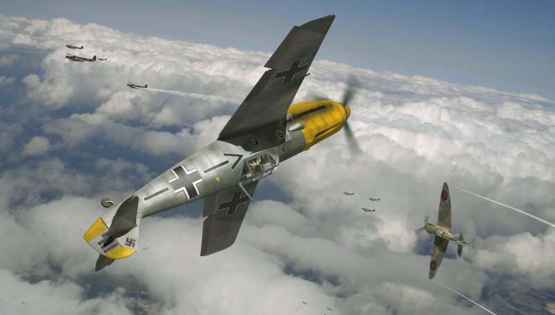 Самолет bf 110