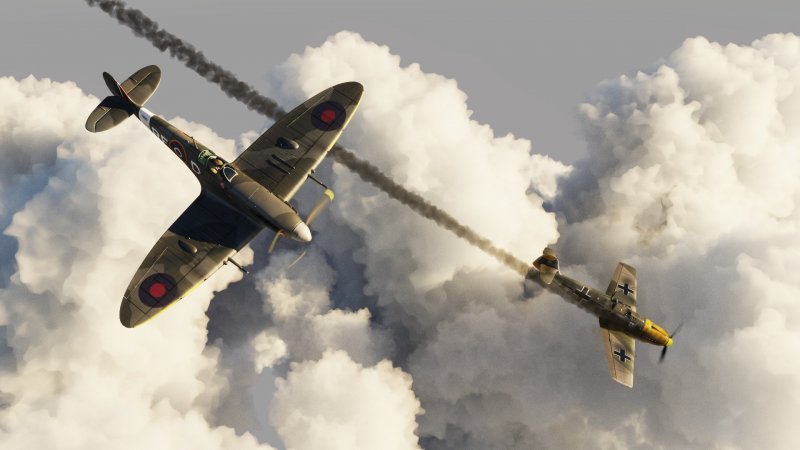 Bf 109 War Thunder бой