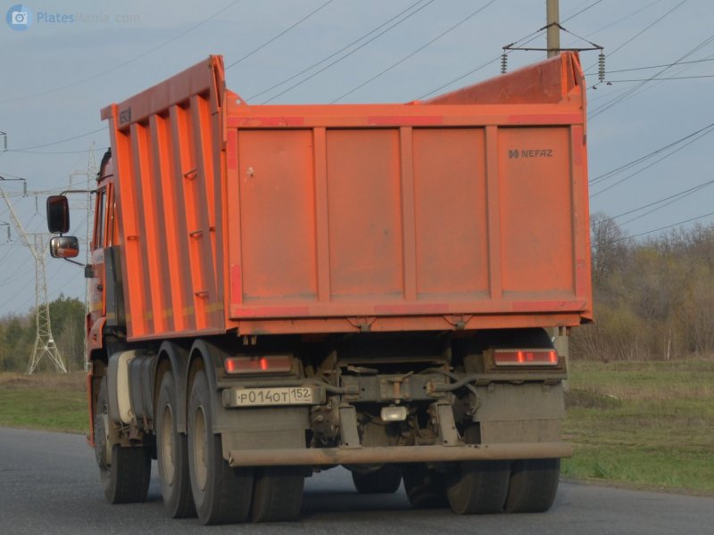 КАМАЗ 6520 низкий борт